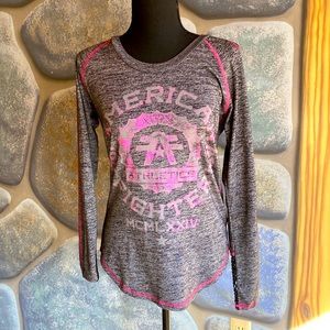 America Athletics Fighter brand shirt